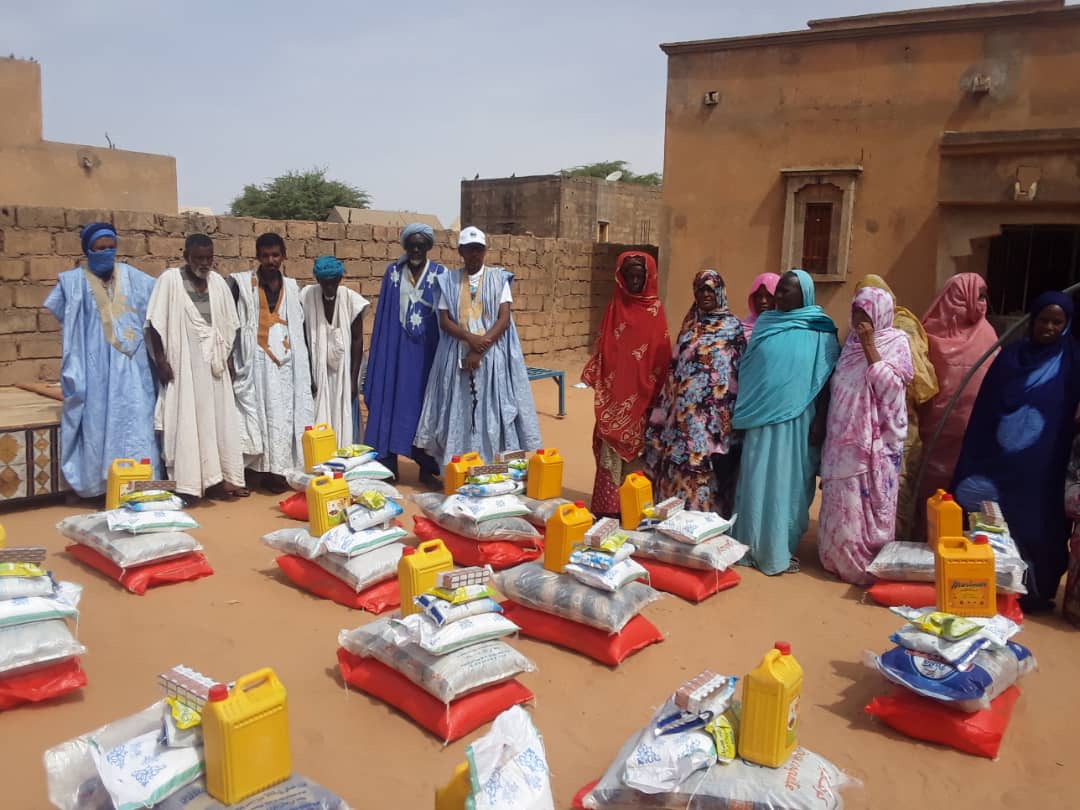 توزيعات رابطة لمسيلة وكاراكورو للتنمية في موريتانيا